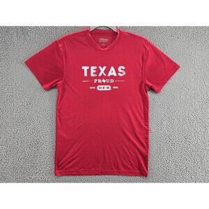 HEB Shirt Mens Medium Texas Proud Threads Dri Express Graphic Tee